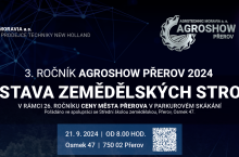 AGROSHOW PŘEROV 2024 - VÝSTAVA ZEMĚDĚLSKÝCH STROJŮ