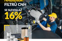 Zvýhodněná nabídka filtrů CNH original parts